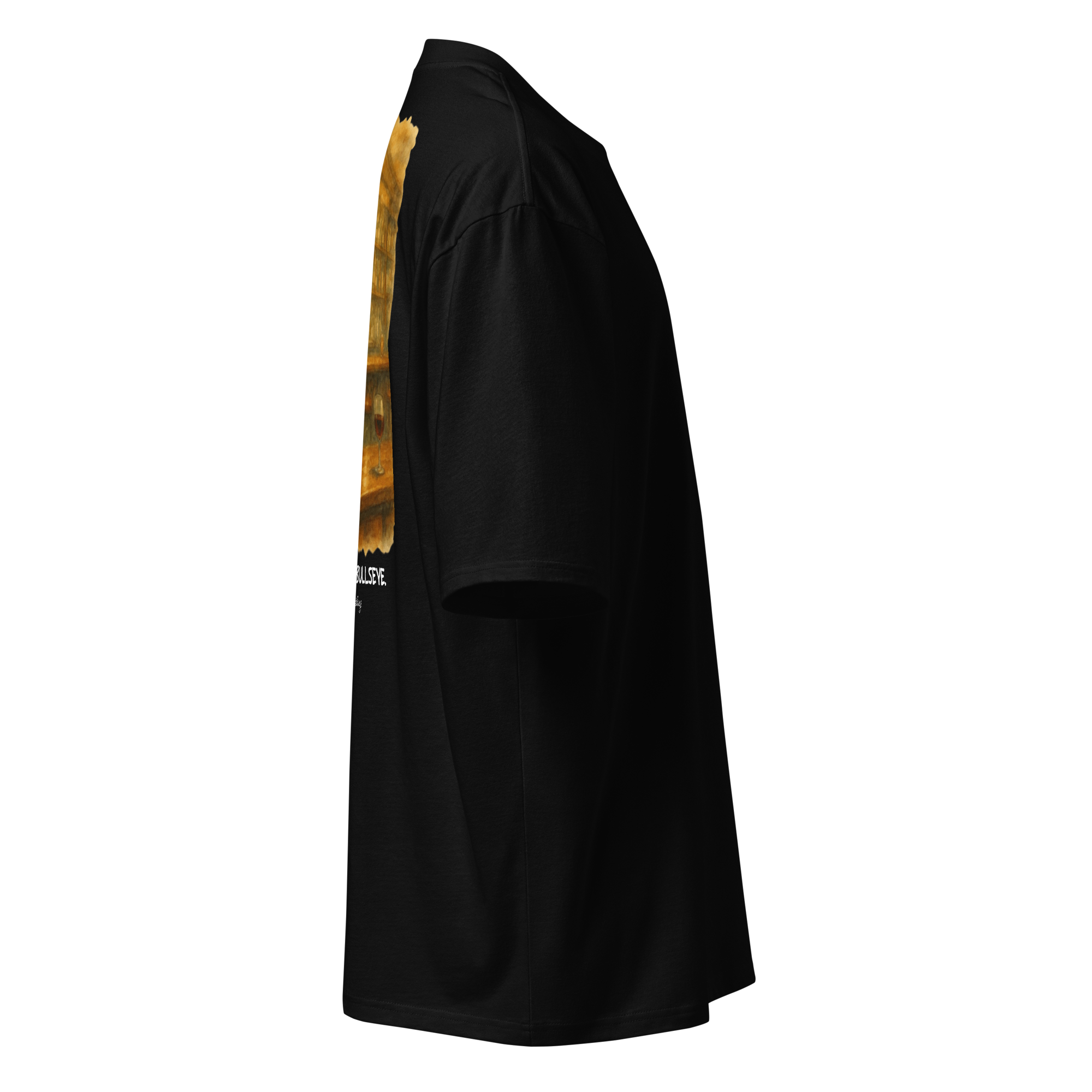 darts oversized graphic tee